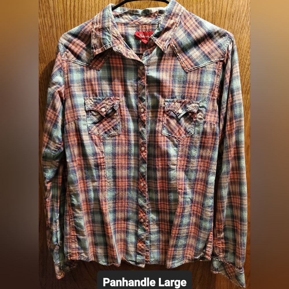Panhandle L long sleeve western shirt
